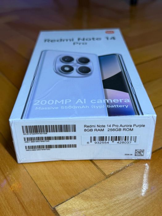 Redmi Note 14 Pro - 256 GB / 8 RAM - SIGILAT Nou