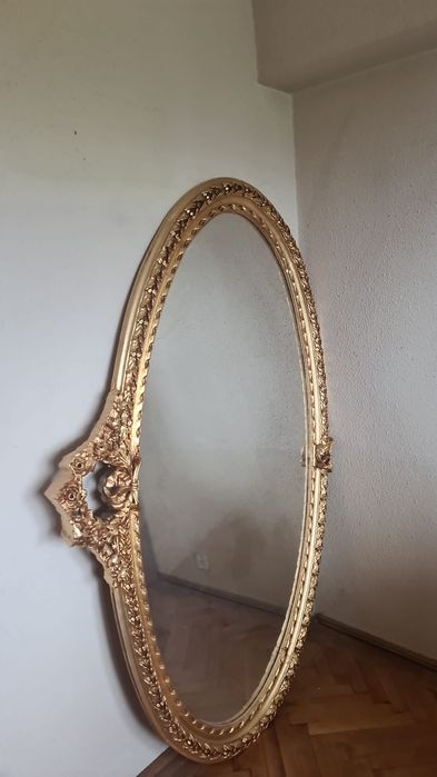 Oglinda baroc din lemn Belgia 170×120