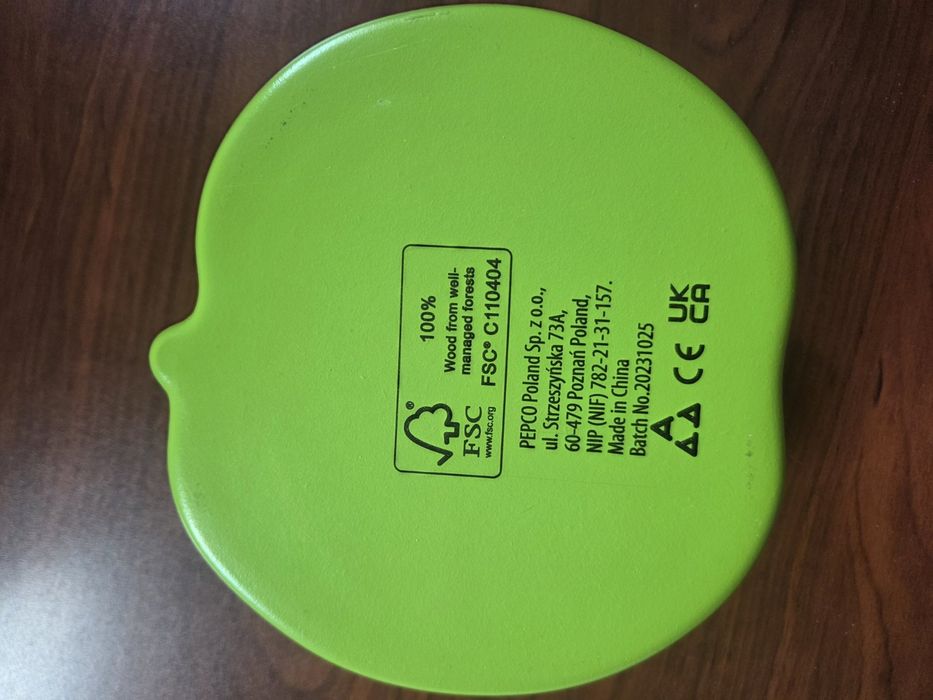 Детска еко играчка ябълка