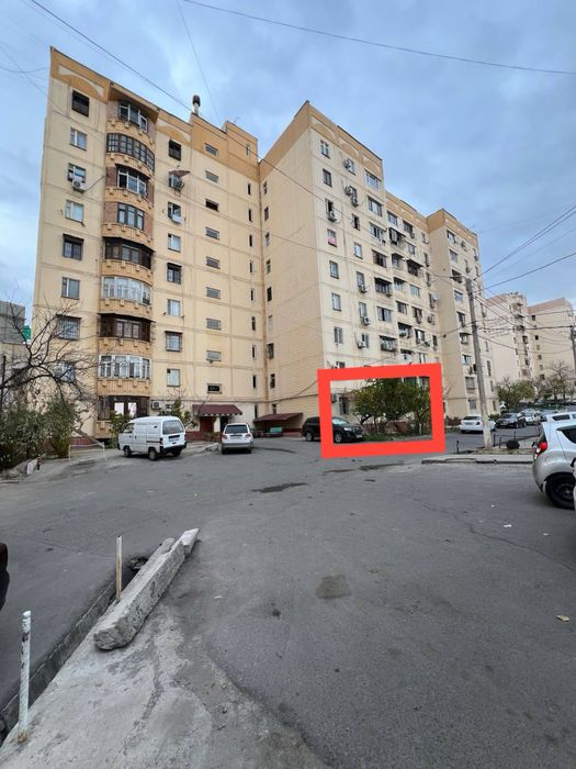 Под Офис Коратош 2/1/9 без ремонт фасад: 10 м ор: Караташ Чорсу Макро