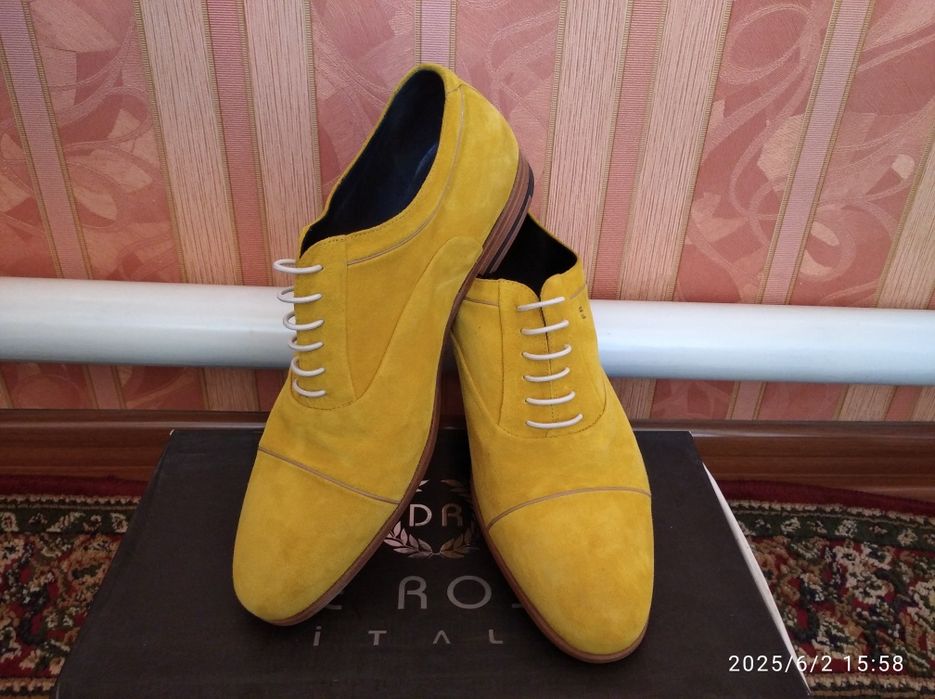 Туфли Италия мужские натуральная кожа замуж 42 размер