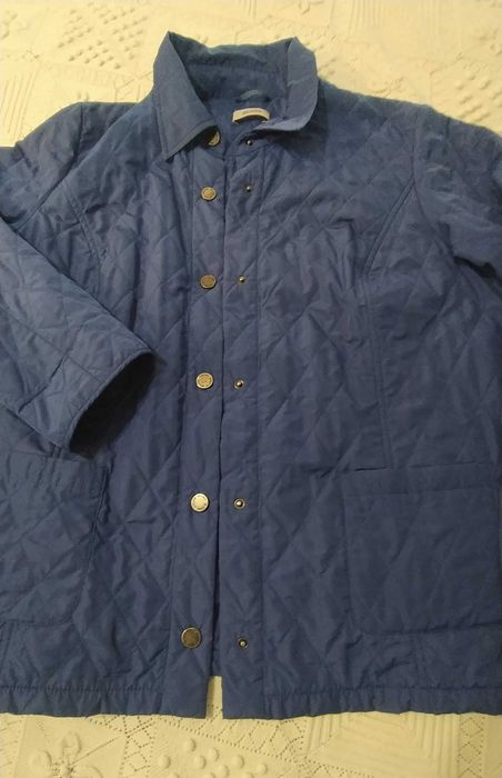 Тънко дамско яке – ирисово синьо – XXL