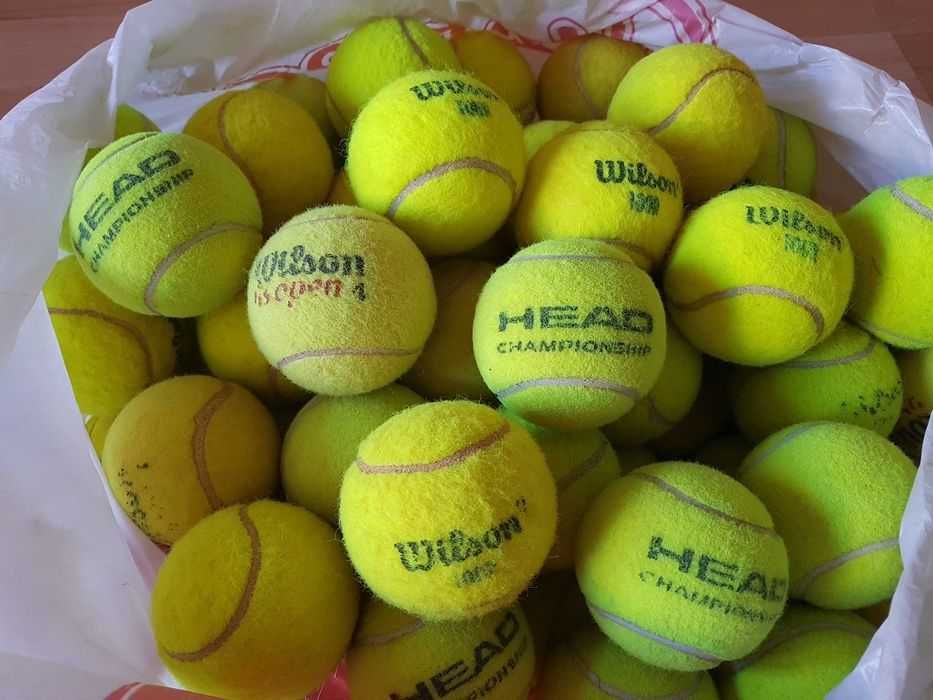 Тенис топки, използвани