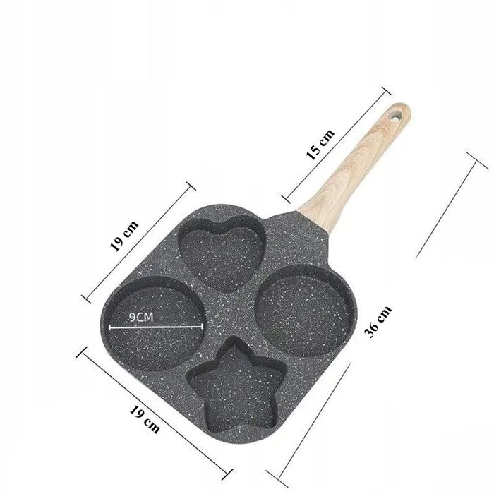 Тигани за яйца, палачинки, кюфтенца, газова индукция