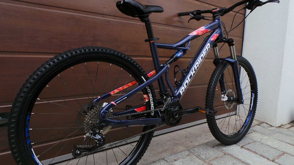 Bicicleta full suspension Rockrider 27,5"