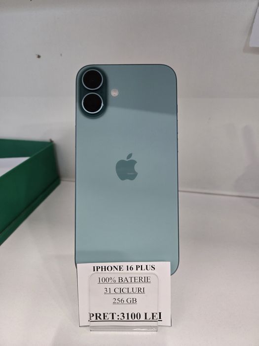 Iphone 16 Plus 256gb, 31 cicluri