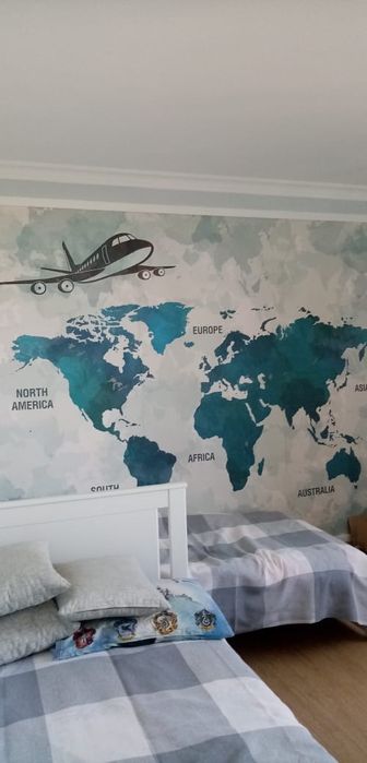 Поклейка обоиов всех тип