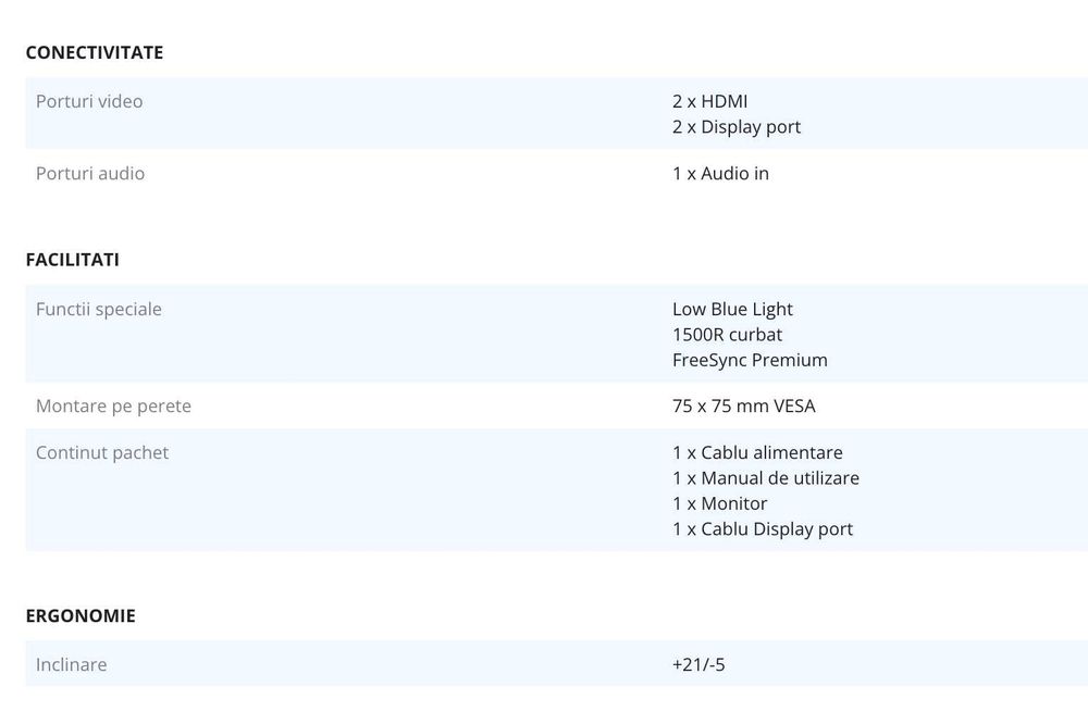 Monitor Xiaomi 34", Curbat, G34i