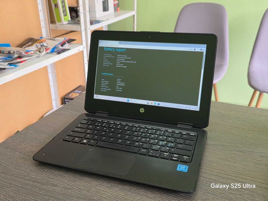 11.6" HP ProBook x360 11 G1 EE /4 ядрен Pentium N4200 /4GB / 128GB SSD