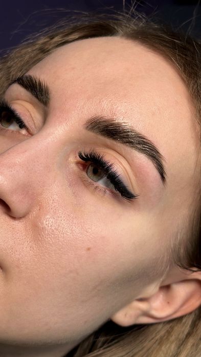 Брови, ламинирование ресниц