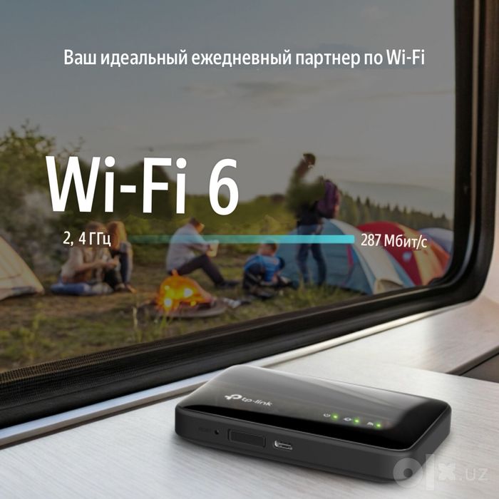 TP-Link M7005 мобильный 4G роутер с поддержкой Wi-Fi 6 / Доставка 24/7