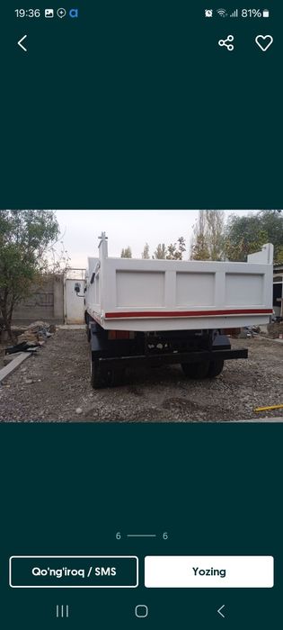 Isuzu bort zakasga siz istagan razmer da yasab ornatib beramiz