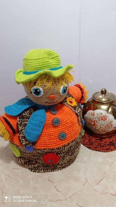 Телохранитель вашего чайника Пугало-грелка на чайник