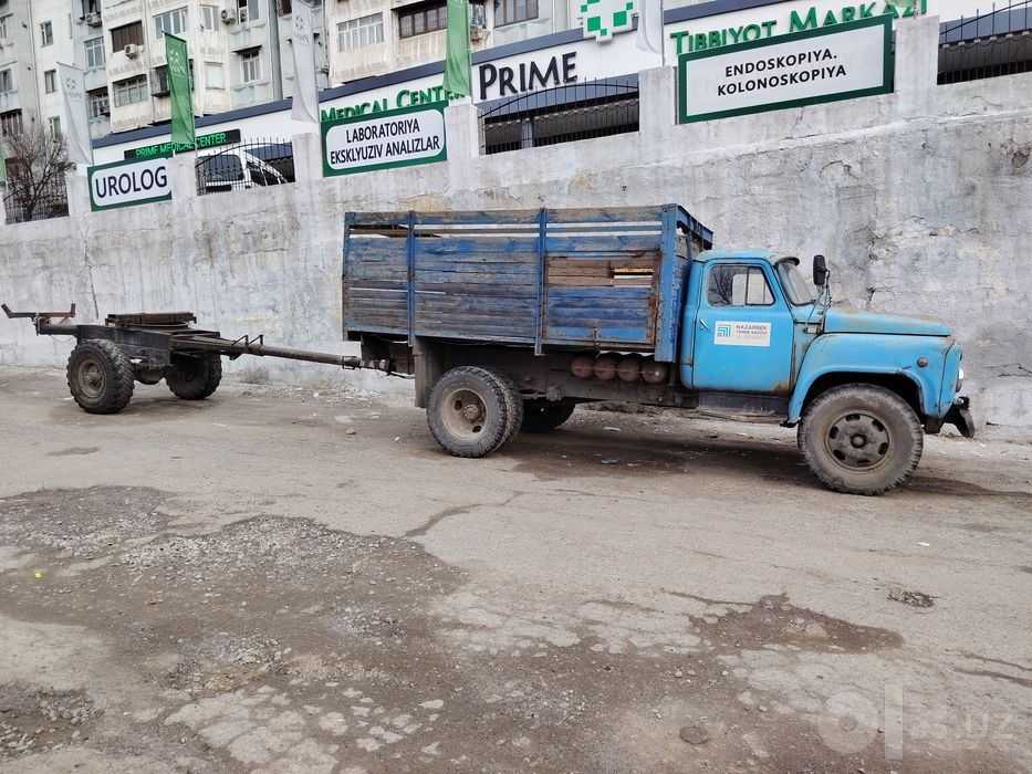 GAZ 5208 sotiladi pritsepi bilan (pushkasi) bilan