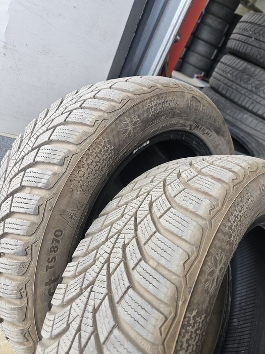 4бр Зимни ГУМИ 185 60 15 Continental TS870P XL