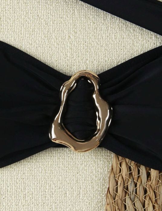 Бански комплект хит черен