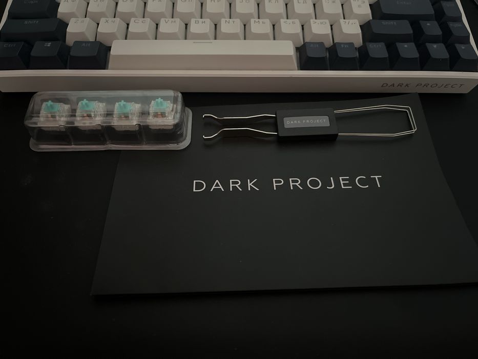 Клавиатура Dark project
