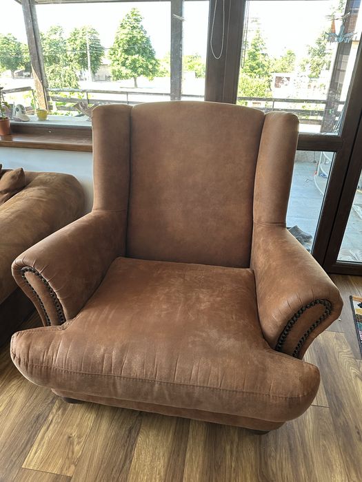 комплект диван + 2 фотьойла стил  Chesterfield