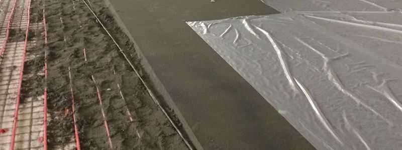 Стяжка пола Полусухая стяжка пола Ровный пол за 1 день