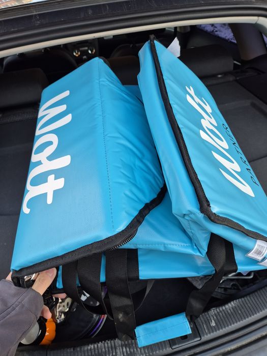 Geanta wolt pentru livrari