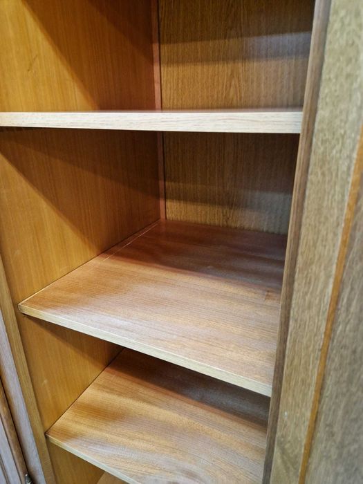 Четирикрилен гардероб от дъбов масив в стил "ЛУИ XV"