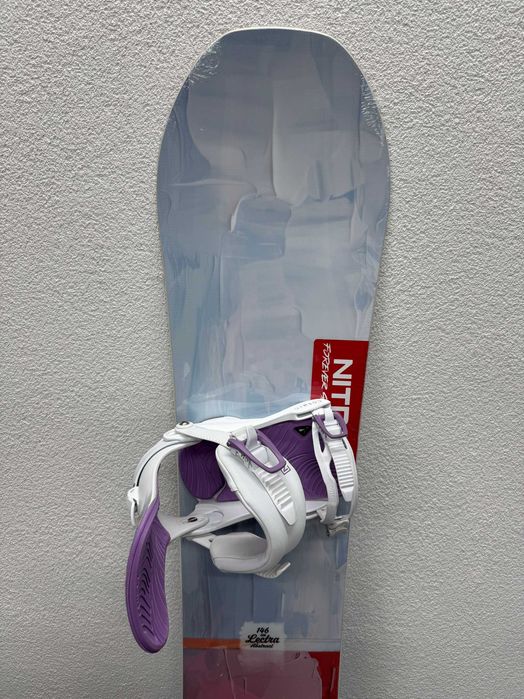 placa noua snowboard nitro lectra abstract L146cm