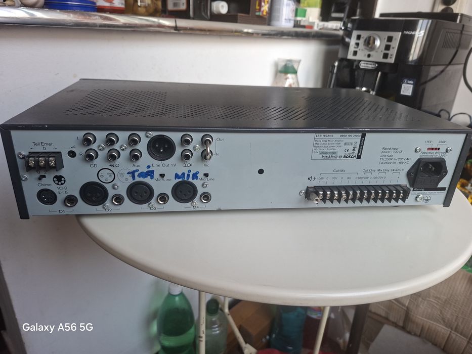 Plena mixer amplifier