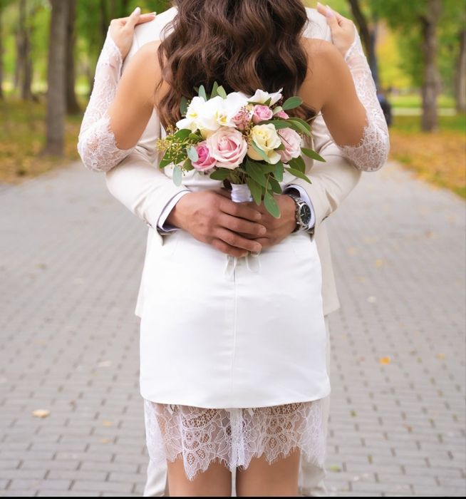 Rochie cununie dantelă