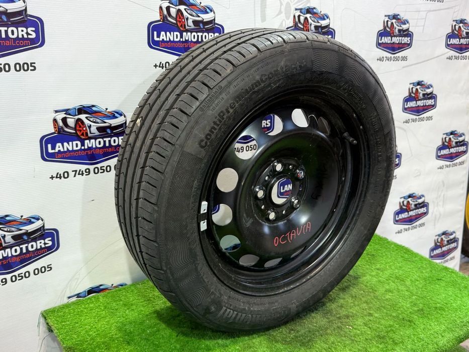 ROATĂ REZERVĂ 205/55 R 16 V SKODA OCTAVIA III 1.6 DIESEL 2015 2012-2016