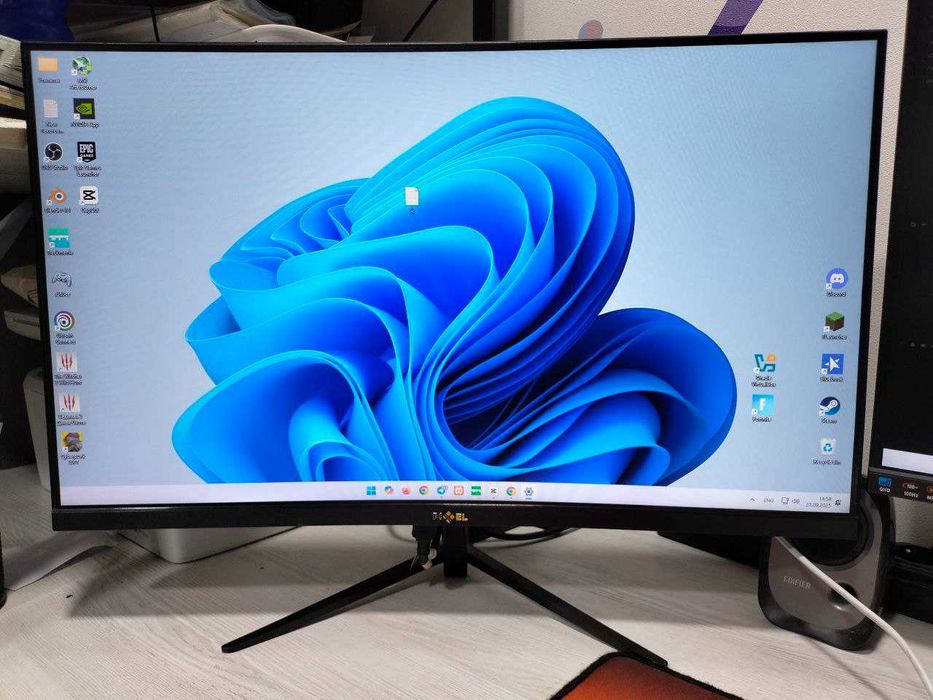 Игровой компьютер + Монитор I3 10105F | GTX1650 | 16GB | 1.6TB