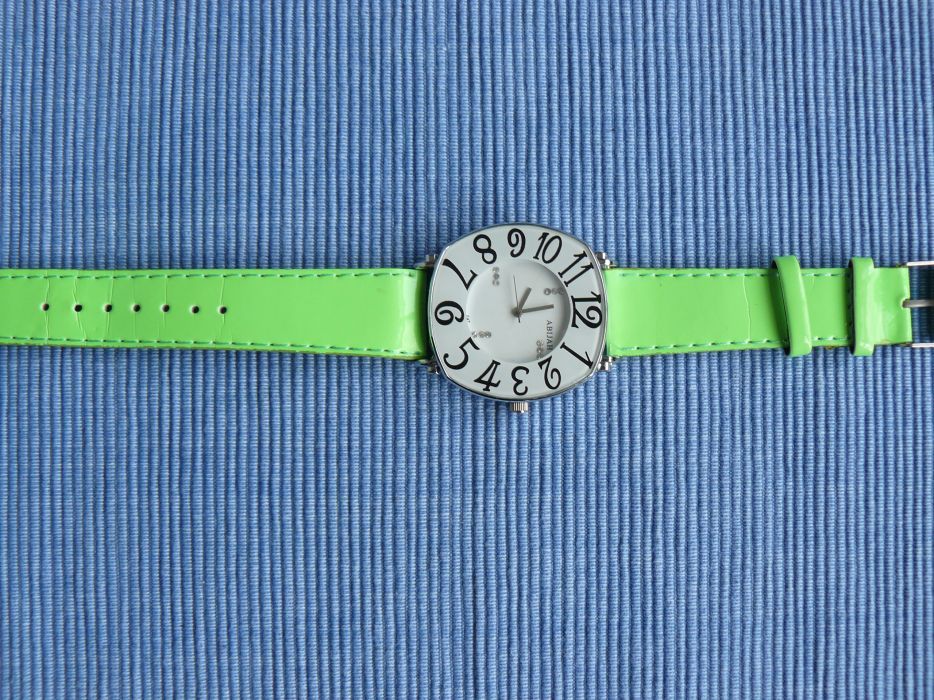 Ceas Dama "ABIJAH" DM 5 ,Mecanism Quartz,Curea Piele Eco