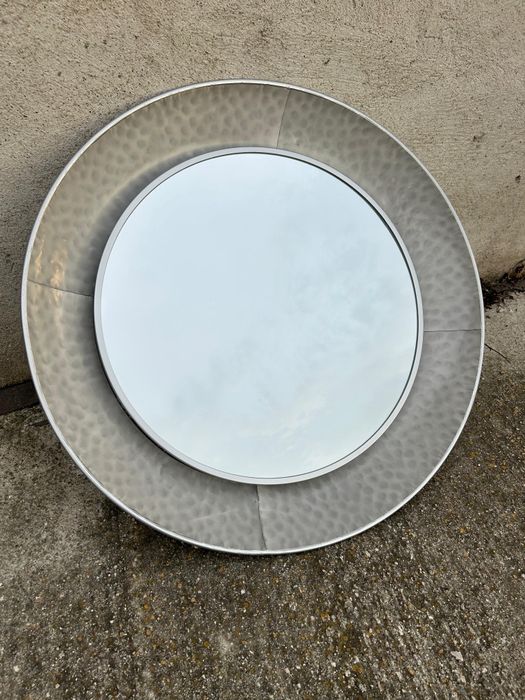 Oglindă decorativă mare JONART DESIGN UK, 88 cm, Cupru sau Argintiu