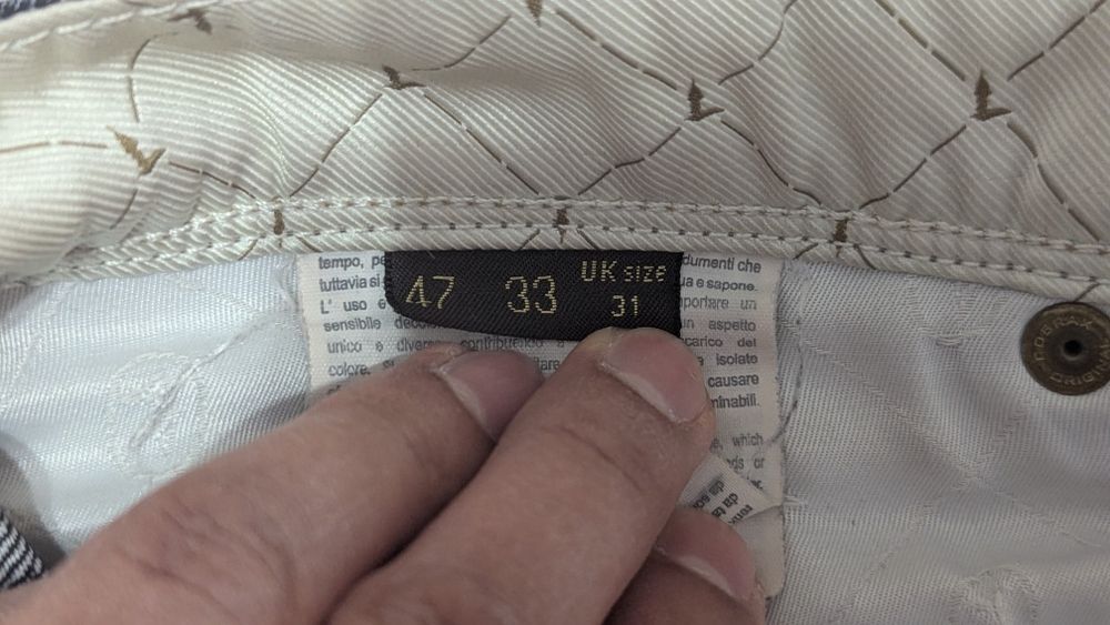 Джинсы Trussardi size 31