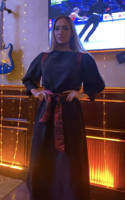 Платье женское вечернее длинное