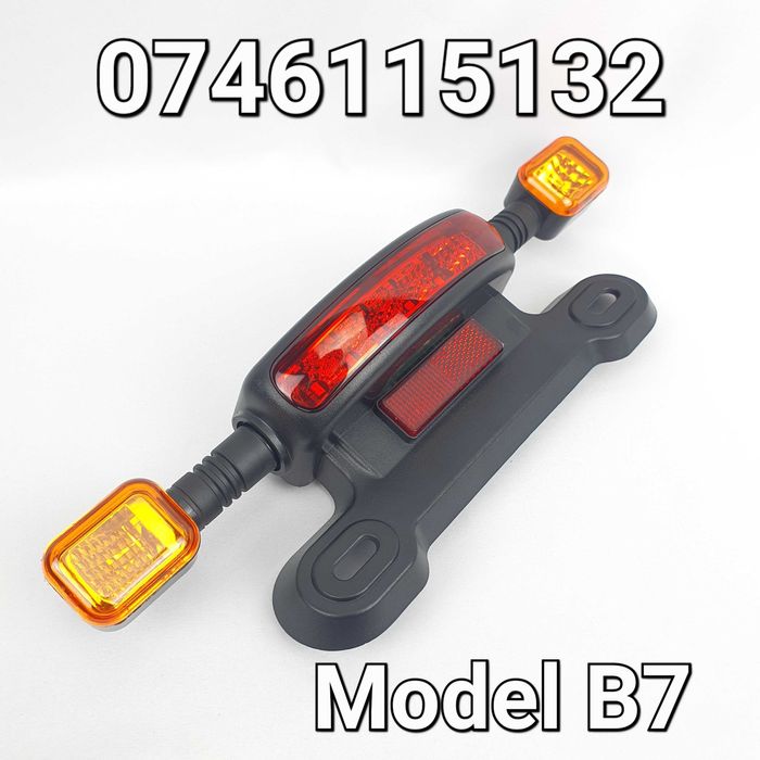 Lampa Frana + Semnalizari Led-Scuter Electric+Trotineta-48-60 Volti-B7