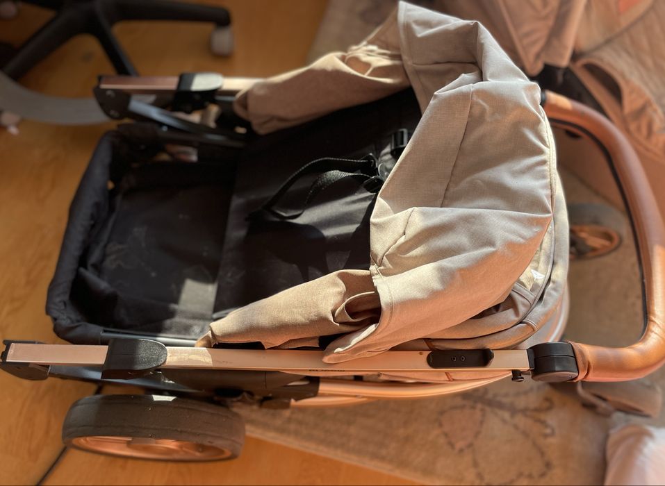 Бебешка количка 3в1 - комбинирана Kikka Boo - Madrid - Beige