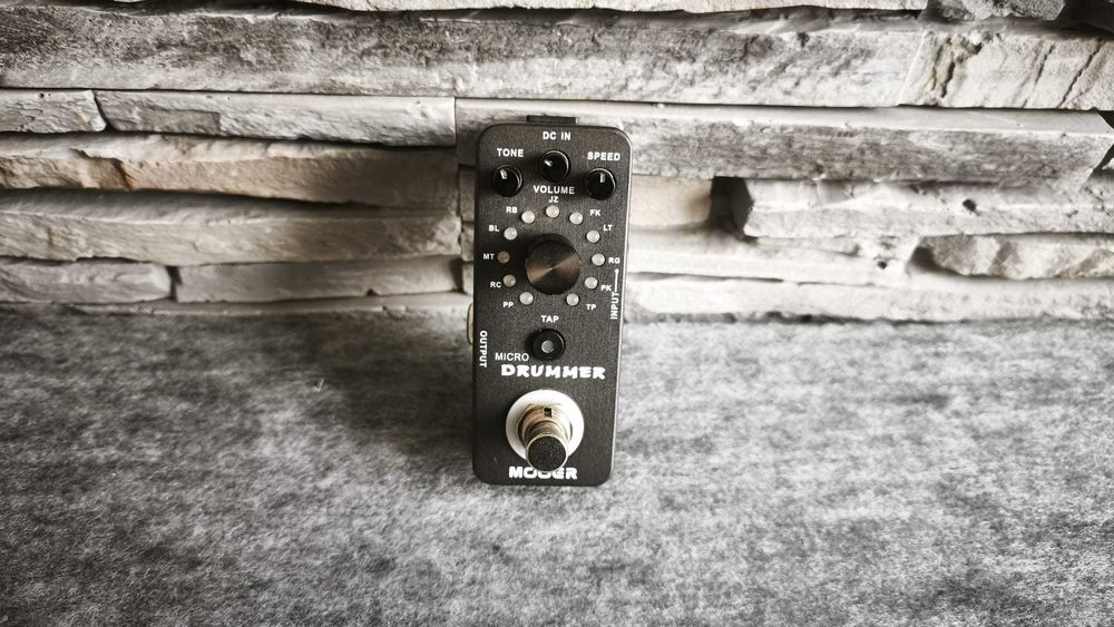 Mooer Micro Drummer – Pedală Drum Machine pentru chitară și bass – Garanție 1 AN