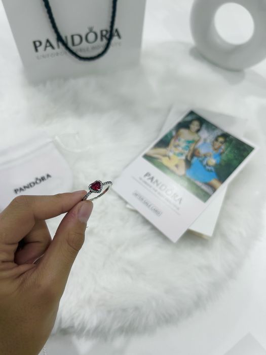 Набор красное сердце Pandora