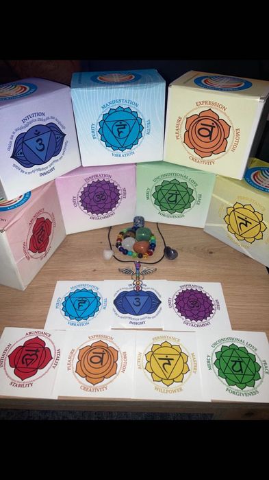 Чаши за чакрите и книга