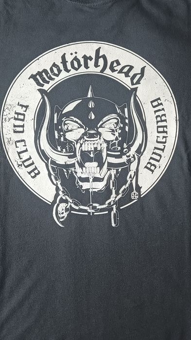 Motorhead; Lemmy Kilmister; T-shirt; Motorhead  Bulgaria Fan  club