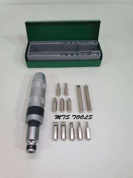 Surubelnita impact set cu biti cuie metalica