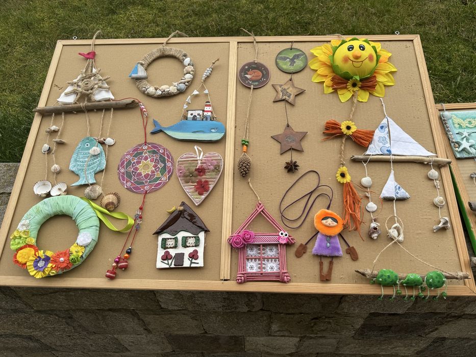 ръчно изработени картини и завеси за дома