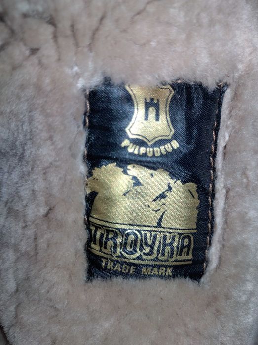 Кожен кожух от овча кожа