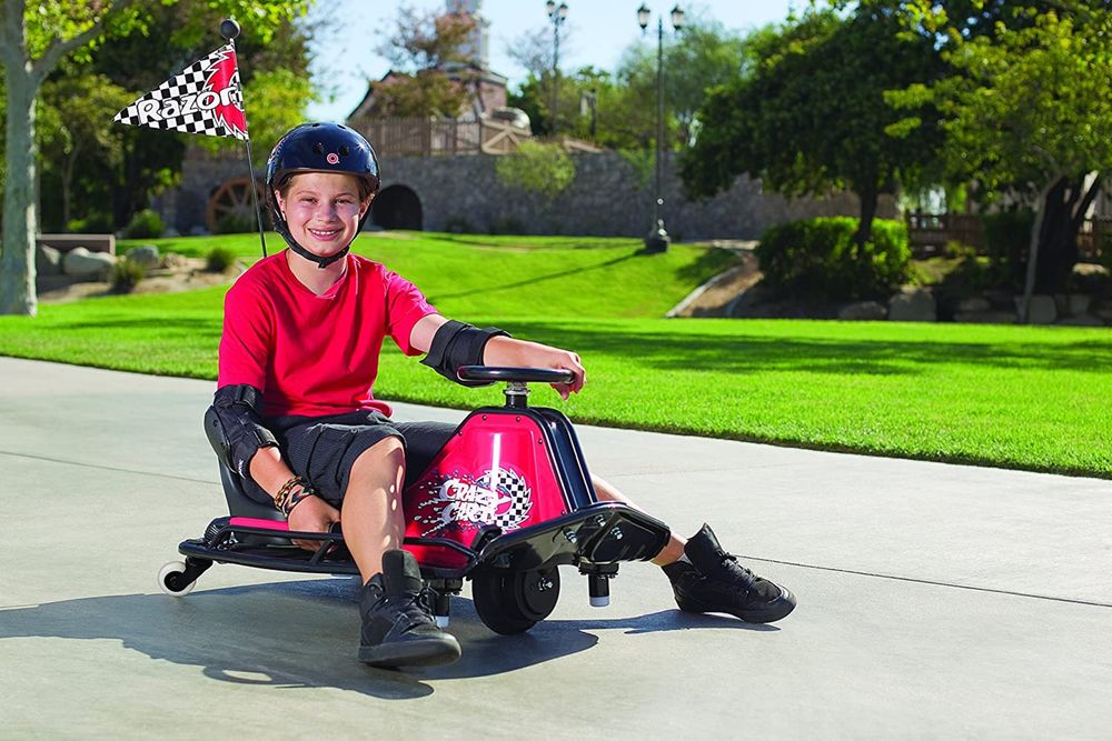 * RAZOR Crazy Cart электро дрифт-карт из США