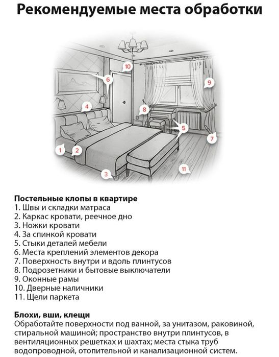 Гектор от клопов это синтетический порошок белого цвета