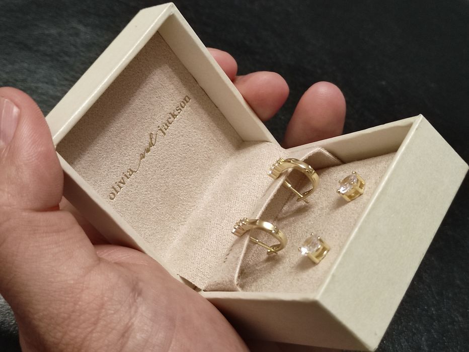 Olivia & Jackson / Комплект Обеци / Сребро 925