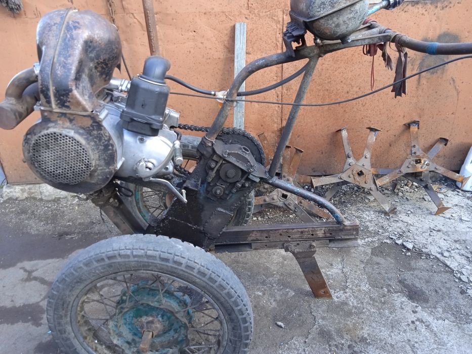 Продам мото плуг самодельный
