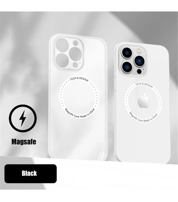 Iphone 14/15/16/PRO/MAX/PLUS - Husa Magsafe Ultra Slim Frosted Plastic