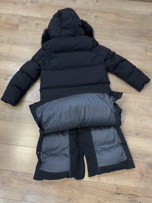 Дамско яке парка с пух Massimo Dutti XS-S със забележка