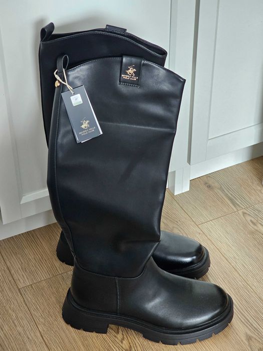 Cizme dama negru Beverly Hills Polo Club, ma
